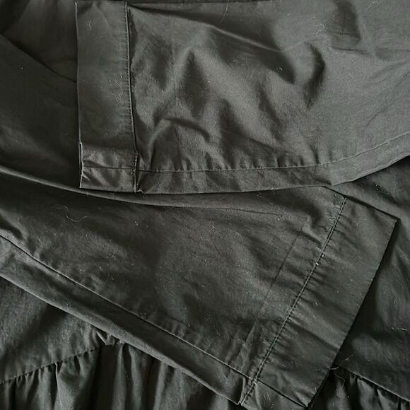 Zara VNeck Maxi Cotton Dress Size XSmall - Picture 8 of 10